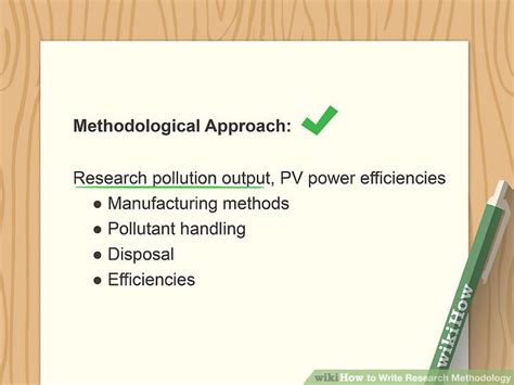 How To Write Research Methodology 13 Steps With Pictures