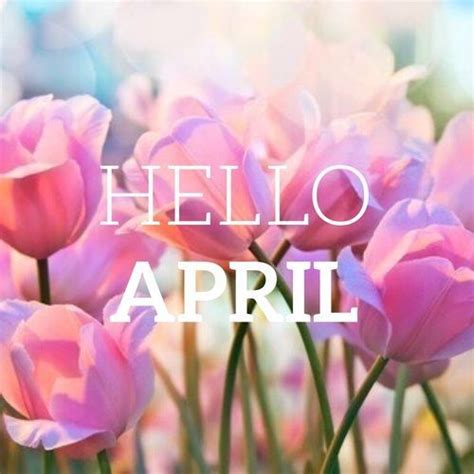 Hello April Hello April April Quotes April Images