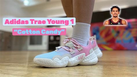 Trae Youngs First Signature Shoes Adidas Trae Young 1 Cotton Candy