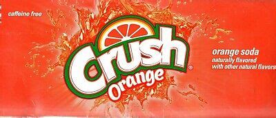 Orange Crush Soda 12 Pack Of 12 Oz Cans Caffeine Free 78000013054 EBay