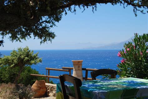 Download Crete Scenic Table Water Ocean Sea Photography Place Hd