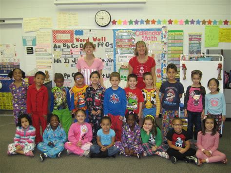 Mrs Bushs Kindergarten Class Polar Express Pajama Party