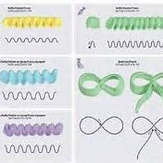 Items similar to piping practice placemat. Wilton Practice Sheets for Download | Cake decorating techniques, Cake decorating piping, Cake ...