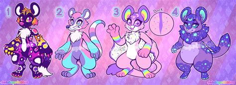 Auction Furry Adopts CLOSED Weasyl