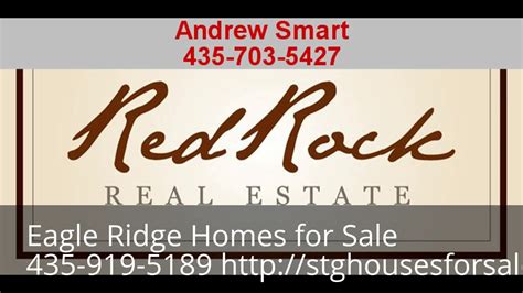 Eagle Ridge Homes For Sale Saint George Utah Washington County Ut Youtube