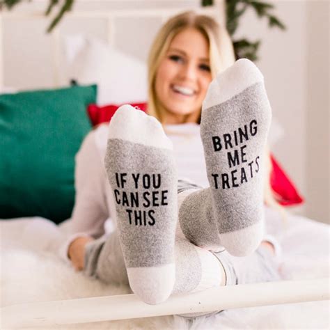 Funny Quote Socks If You Can Read This Socks Sweet Lemon Boutique