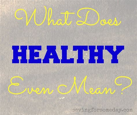 What Does Healthy Really Mean To You Weight Loss Coaching