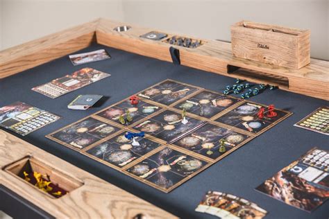 The Phalanx A Gaming Table To Play Work And Eat Board Game Room