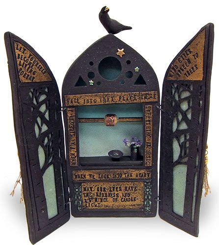Harper Odell On Pcdaily Shrines Art Shadow Box Art Box Art