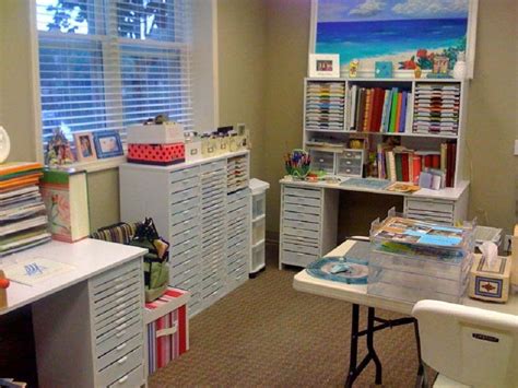 Craft Room Office Setup Ideas Crafts Traditional Home Office
