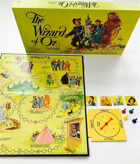 The Wizard Of Oz Board Game 1974 By Cadaco Vintage Complete 1858879819