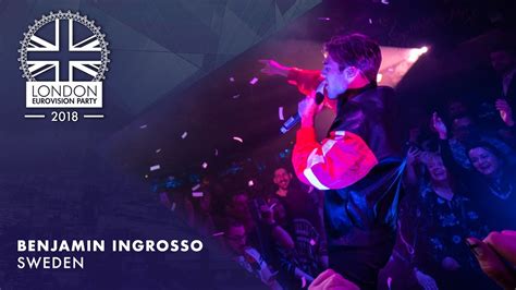 Benjamin Ingrosso Dance You Off Sweden Live Official 2018