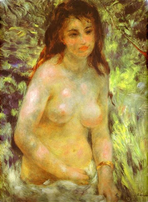 M Dchencraft Nude In The Sunlight By Pierre Auguste Renoir