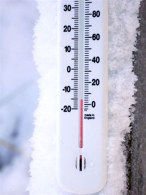 Thermometer Cold Weaather St Marys County Health Department