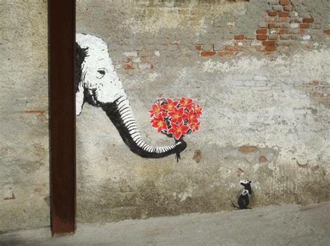 Banksy Elephant Street Art Banksy Art Urban Art