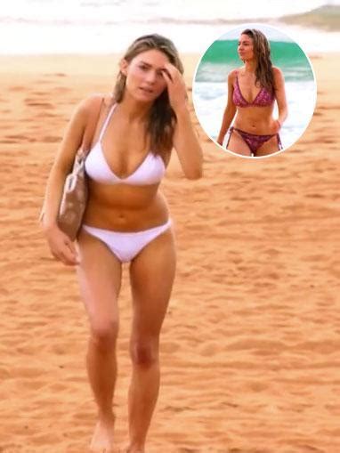 Bikini Clad Sam Frost Sizzles In Home And Away Promo