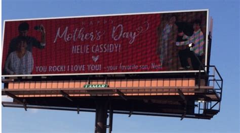 Son Surprises Mom With Mothers Day Billboard Wset