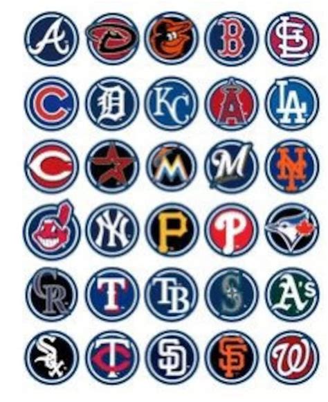Lista 9 Foto Nombres Y Logos De Equipos De Béisbol Lleno
