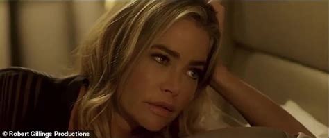 Denise Richards 53 Puts On A Very Leggy Display In A Racy Black Gown