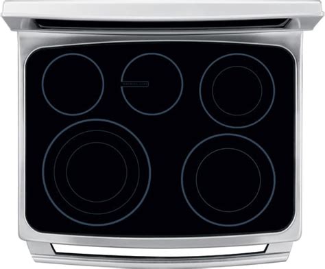 electrolux ew30ef65gs 30 inch freestanding electric range with 5 radiant elements 5 7 cu ft