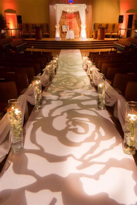 Illuminated Aisle Unique Wedding Decor Wedding Aisle Decorations