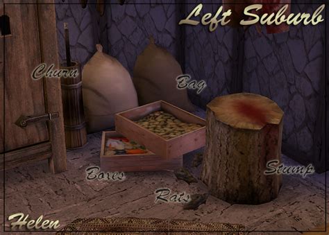 My Sims 4 Blog Left Suburb Medieval Set 34 Objects By Helen