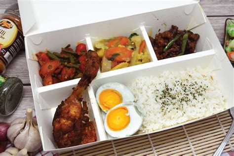 Bisnis nasi box kekinain (rice box)/ nasi kotak jawabannya. Box Bento Paper - 4 Sekat Food Grade (Stock : Ready) | Home