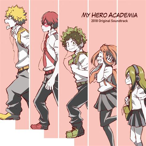 Dhl Boku No My Hero Academia 2018 Original Soundtrack 2 Cd Movie3rd