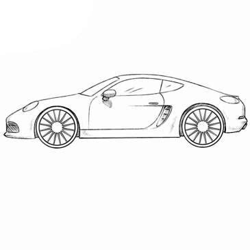 They're great for all ages. Cool Sports Car Coloring Page | Coloringpagez.com