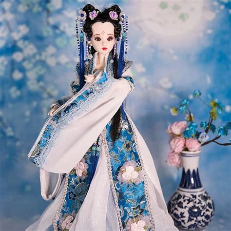 Buy High End Collectible Chinese Princess Dolls With Exquisite Makeup Vintage