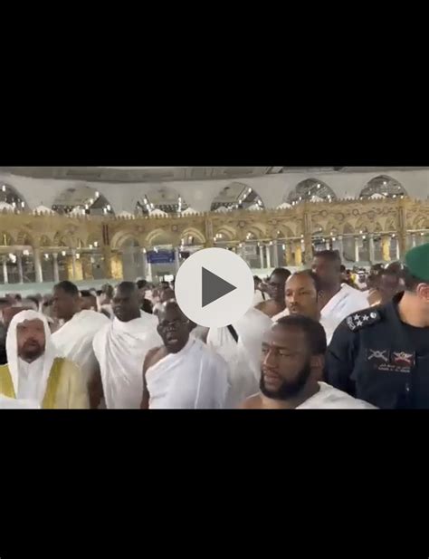 Video Watch As Tinubu Performs Lesser Hajj In Saudi Arabia Blueprint