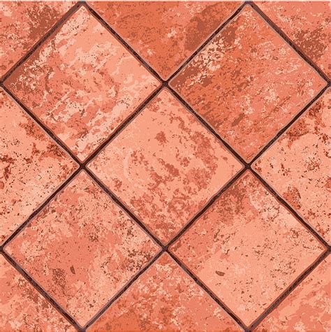Stock vector a multicolored retro floor tile vector pattern. Terracotta Tile Illustrations, Royalty-Free Vector ...