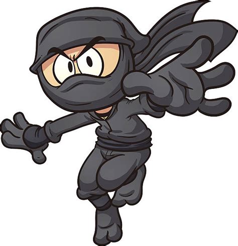 Royalty Free Ninja Clip Art Vector Images And Illustrations Istock