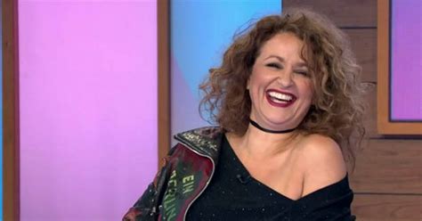 Loose Womens Nadia Sawalha Wows With Red Hot Rock Chick Transformation