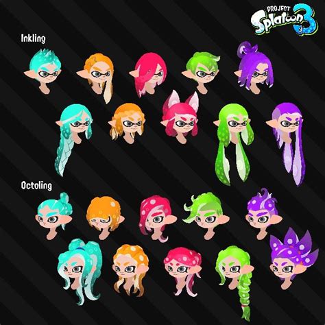 Upon starting the splatoon games or selecting player settings from the options menu, the player is given a variety of options to customize their inkling or octoling. Pin on rando biz