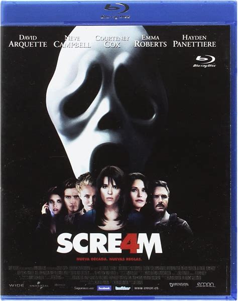 Scream 4 Blu Ray Import European Format Region B Amazonca
