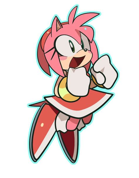 Fiinel On Twitter Amy From Sonic Advance Sonicthehedgehog T