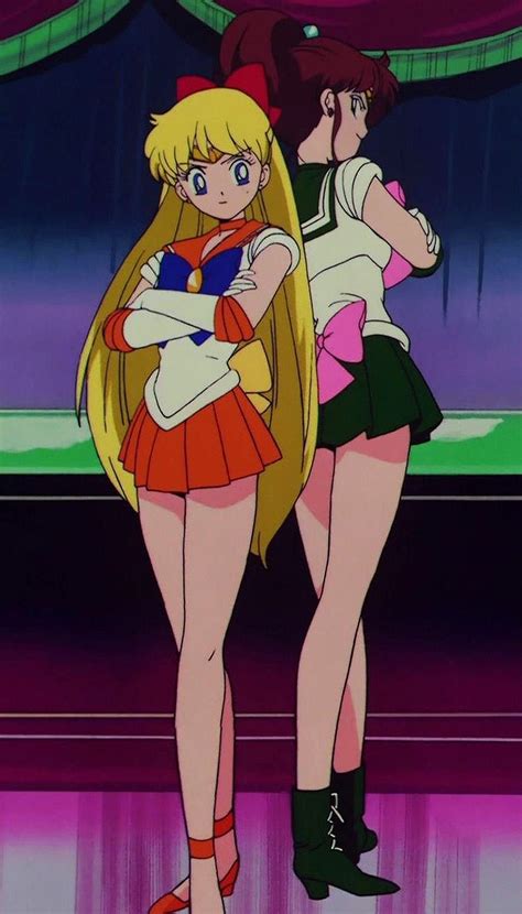 Sailor Venus And Jupiter Sailor Moon Girls Arte Sailor Moon Sailor
