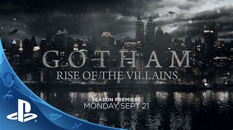 Playstation Exclusive Premiere Gotham Rise Of The Villains Youtube