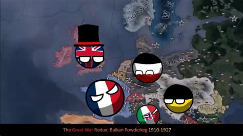 The Great War Redux 1910 1927 Hoi4 Timelapse YouTube