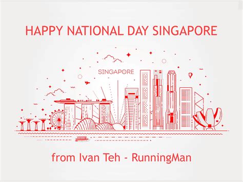 National Day 2022 Ivan Teh Runningman