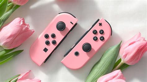 These Pastel Pink Joy-Con controllers are seriously adorable and they ...