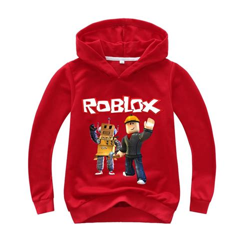 New Autumn Roblox T Shirt For Kids Boys Sweayshirt For Girls Clothing
