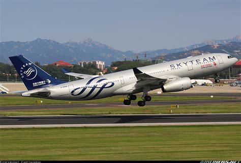 Airbus A330 243 Skyteam China Eastern Airlines Aviation Photo
