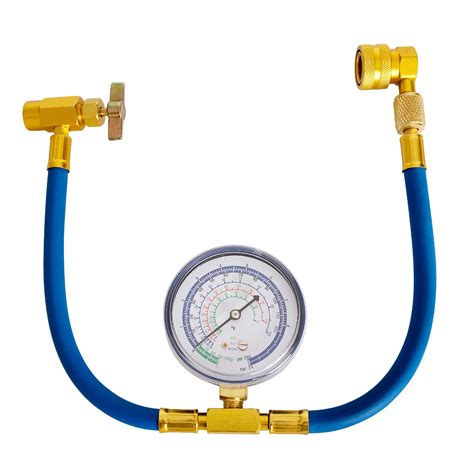 R134a Refrigerant Recharge Hose Kit for Refrigerator A/C System, R134a