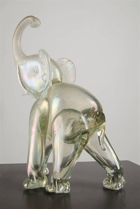 Murano Glass Elephant Sculpture Italy 1930s At 1stdibs Vintage