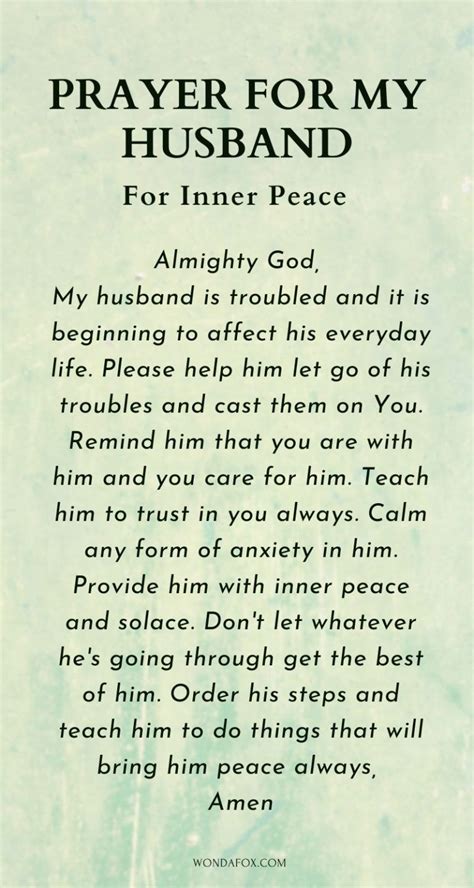 Prayers For My Husband Good Prayers Prayers For Healing Encouraging
