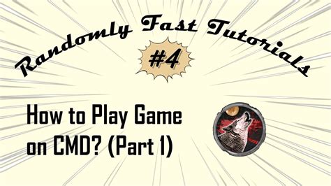 How To Play Game On Cmd Part 1 Youtube