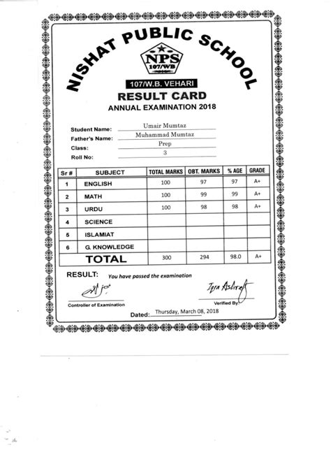 Use our text editor to add their names, grades, and evaluations. Make an excel sheet for making result cards of schools by ...