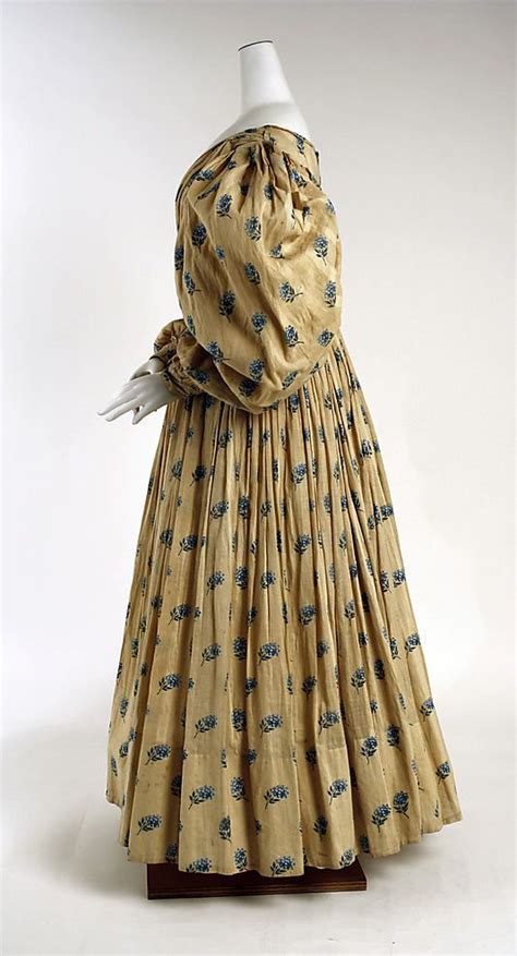 Dress British The Metropolitan Museum Of Art 1820s Fashion 1830s